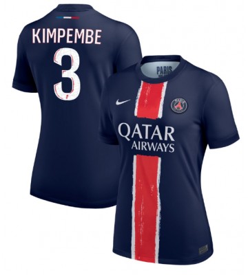 Paris Saint-Germain Presnel Kimpembe #3 Hemmatröja Dam 2024-25 Kortärmad